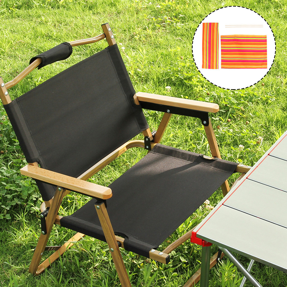 Outdoor Camping Folding Chairs - 1 zestaw wymiennych pokrowców na składane