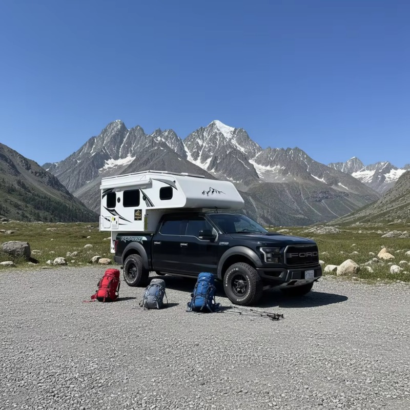 Camping Quad - Wsuwany 4WD Quad Seater Pickup Camper