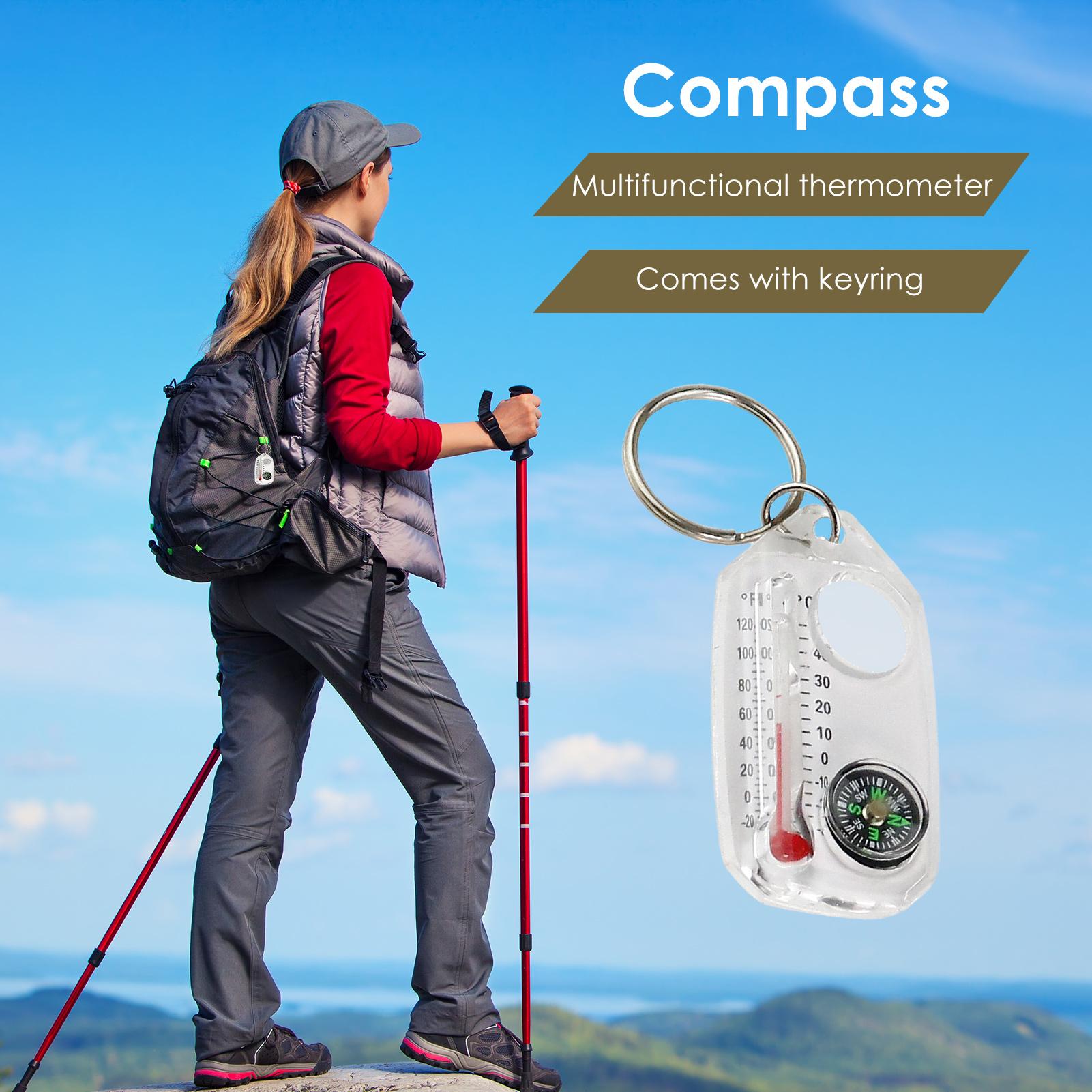 Outdoor Camping Direct - Kompas brelok do kluczy, narzędzie do