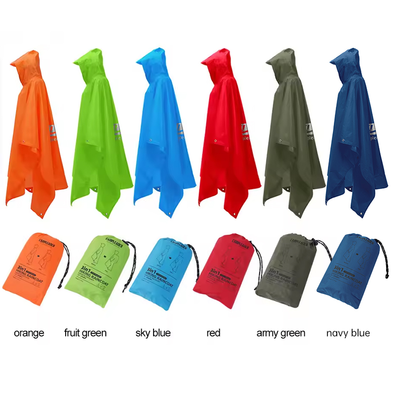 Wodoodporny płaszcz przeciwdes – Camping Rain Poncho recenzja i cena