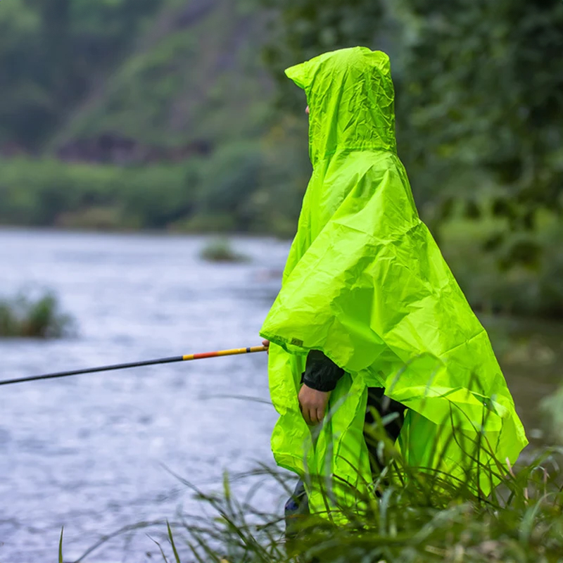 Wodoodporny płaszcz przeciwdes – Camping Rain Poncho recenzja i cena