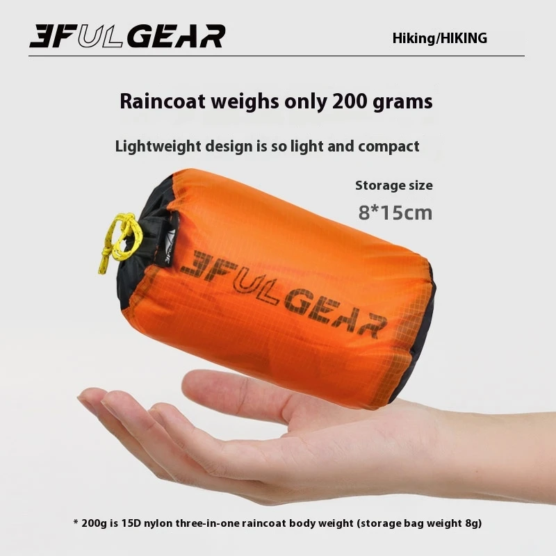 3F UL GEAR Ultralekka Kurtka P – Camping Rain Poncho recenzja i cena