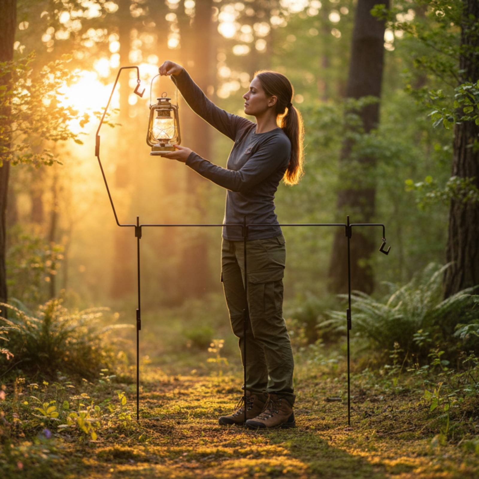 Stojak na latarnię kempingową, – Kitchen Outdoor Camping recenzja i cena