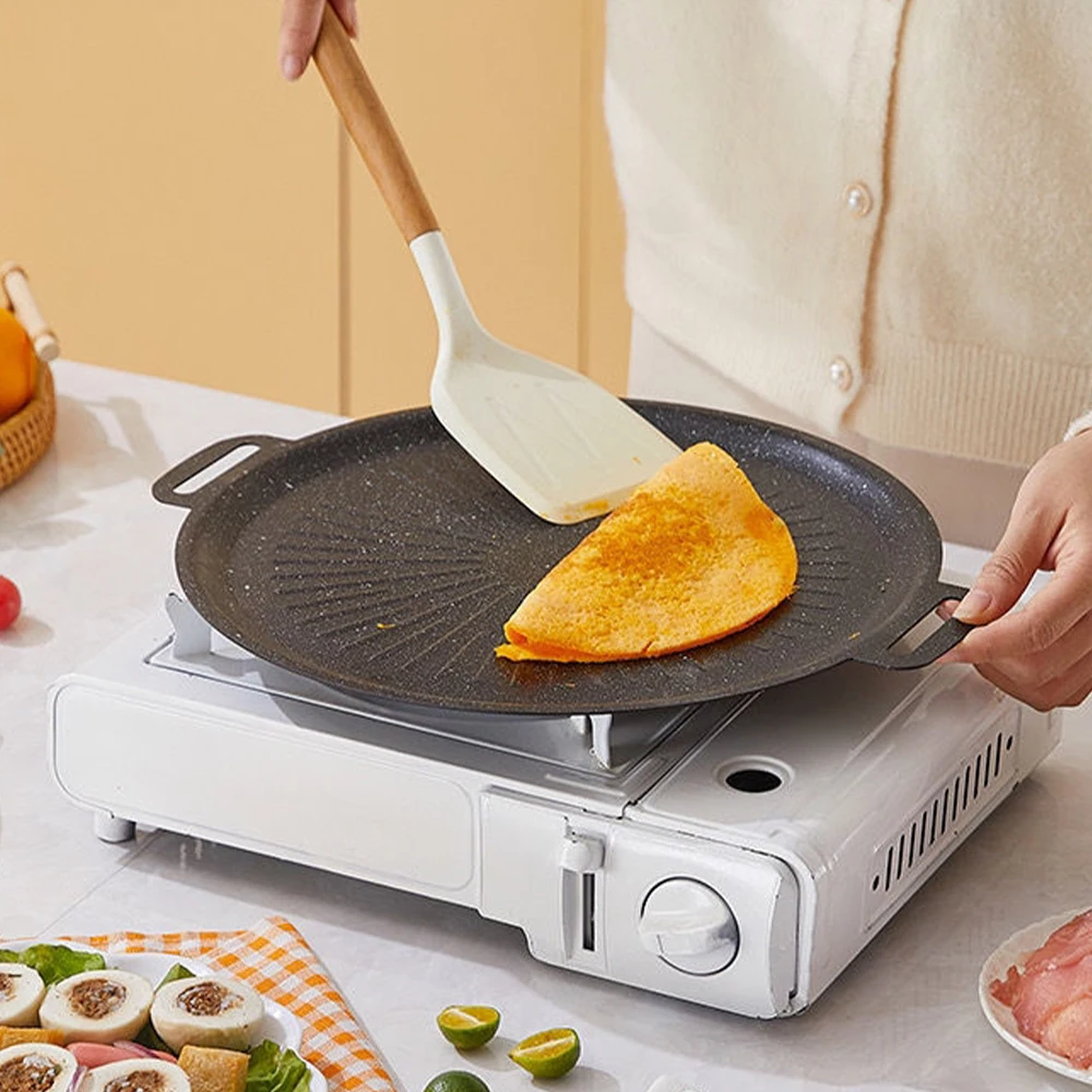 Patelnia grillowa 34 cm do uży – Kitchen Outdoor Camping recenzja i cena