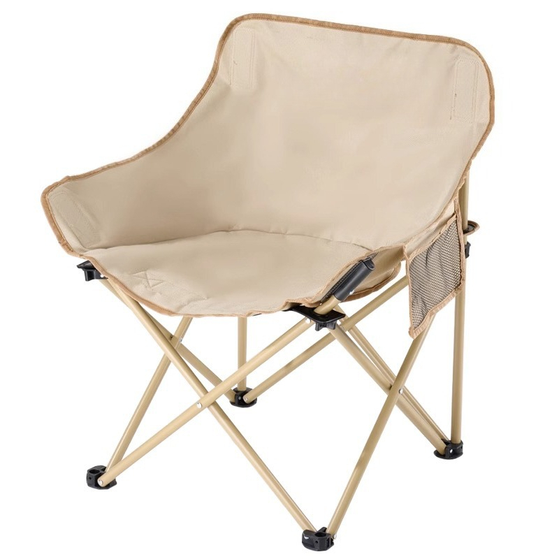 Krzesło księżycowe składane pr – Outdoor Camping Folding Chairs recenzja i cena