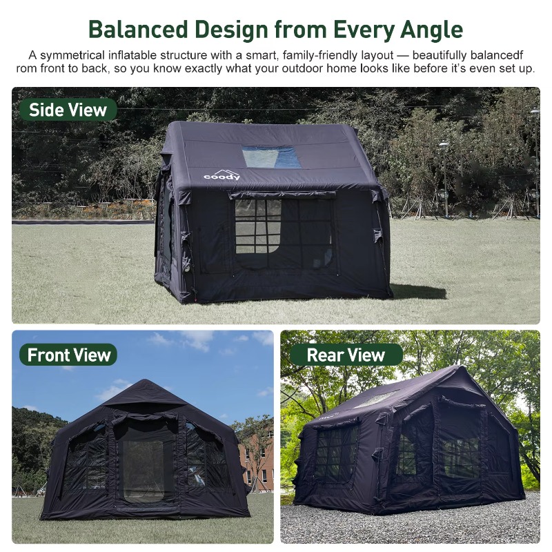 Namiot dmuchany YTYIN Coody 8. – Outdoor Camping Direct recenzja i cena