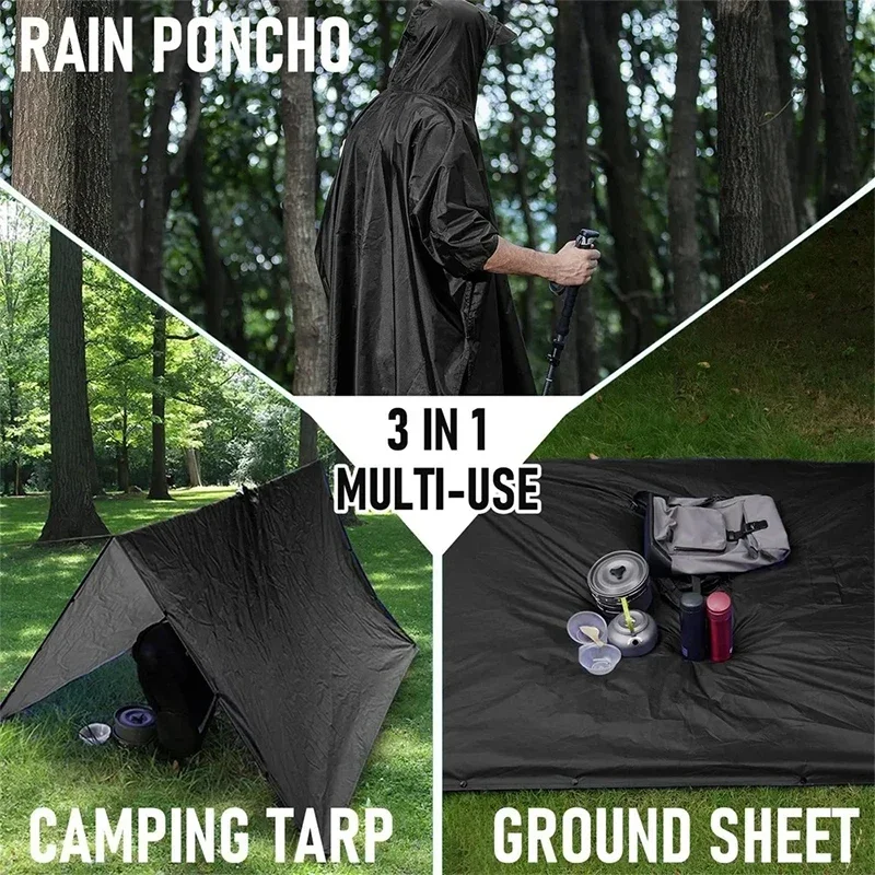 Płaszcz przeciwdeszczowy wojsk – Camping Rain Poncho recenzja i cena