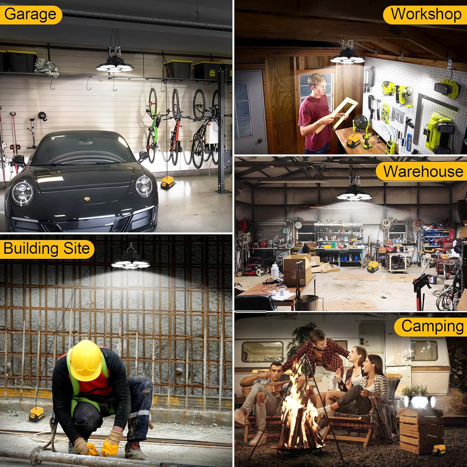 Lampa do szopy na baterie, zew – Outdoor Camping Jobs recenzja i cena