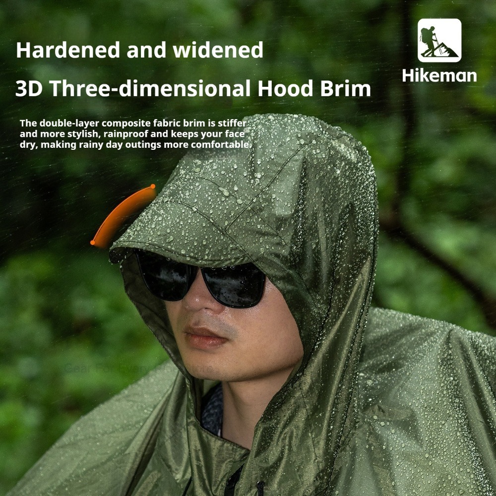 Ultralekki płaszcz przeciwdesz – Camping Rain Poncho recenzja i cena