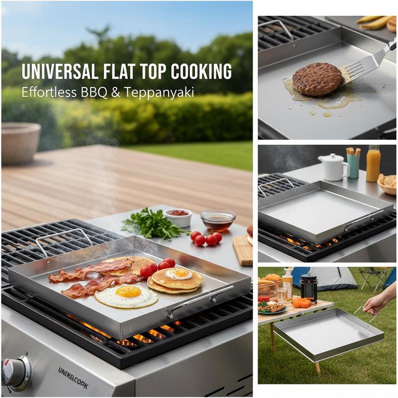 Uniwersalna płaska płyta grill – Kitchen Outdoor Camping recenzja i cena