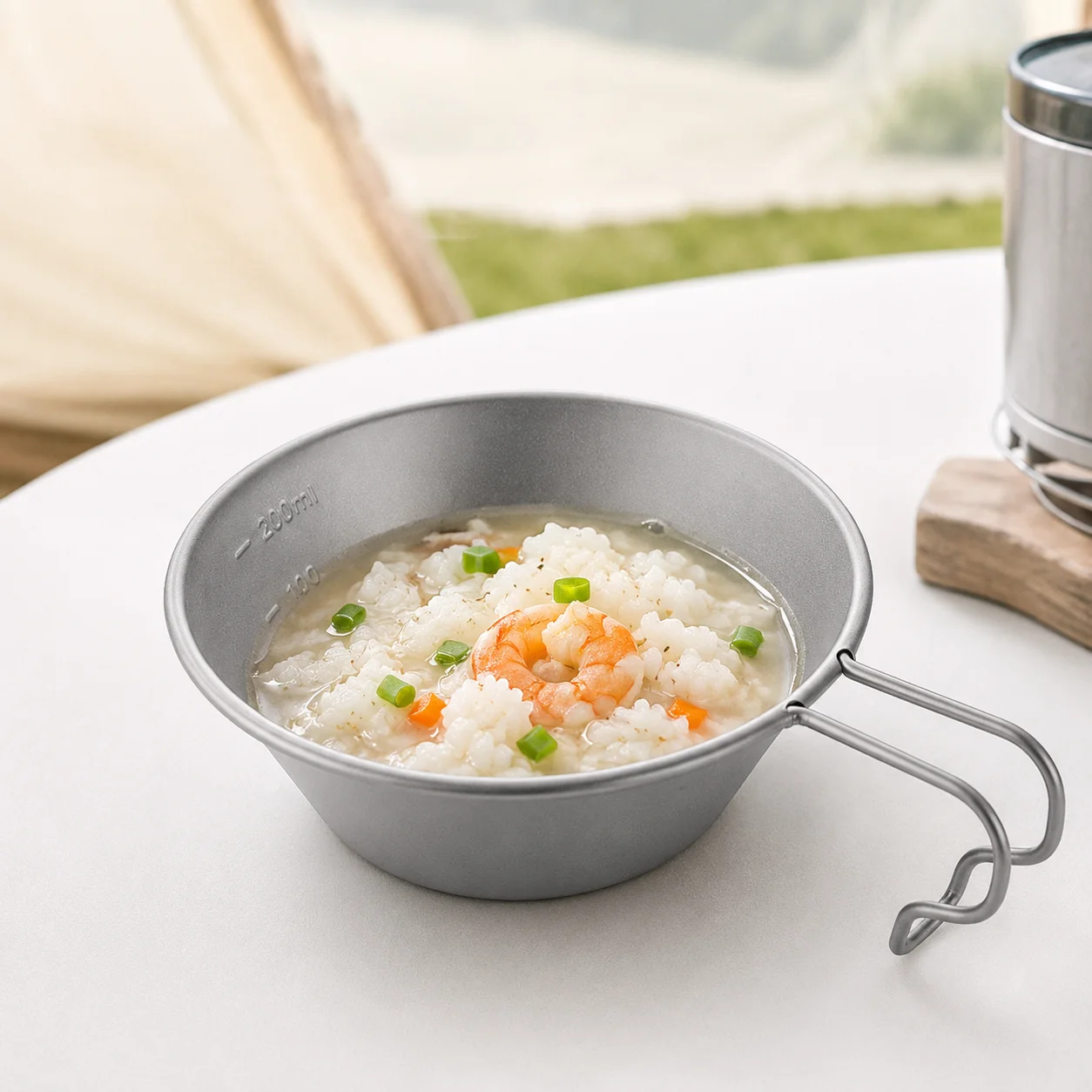 Lekki tytanowy kubek Sierra Bo – Outdoor Camping Meals recenzja i cena