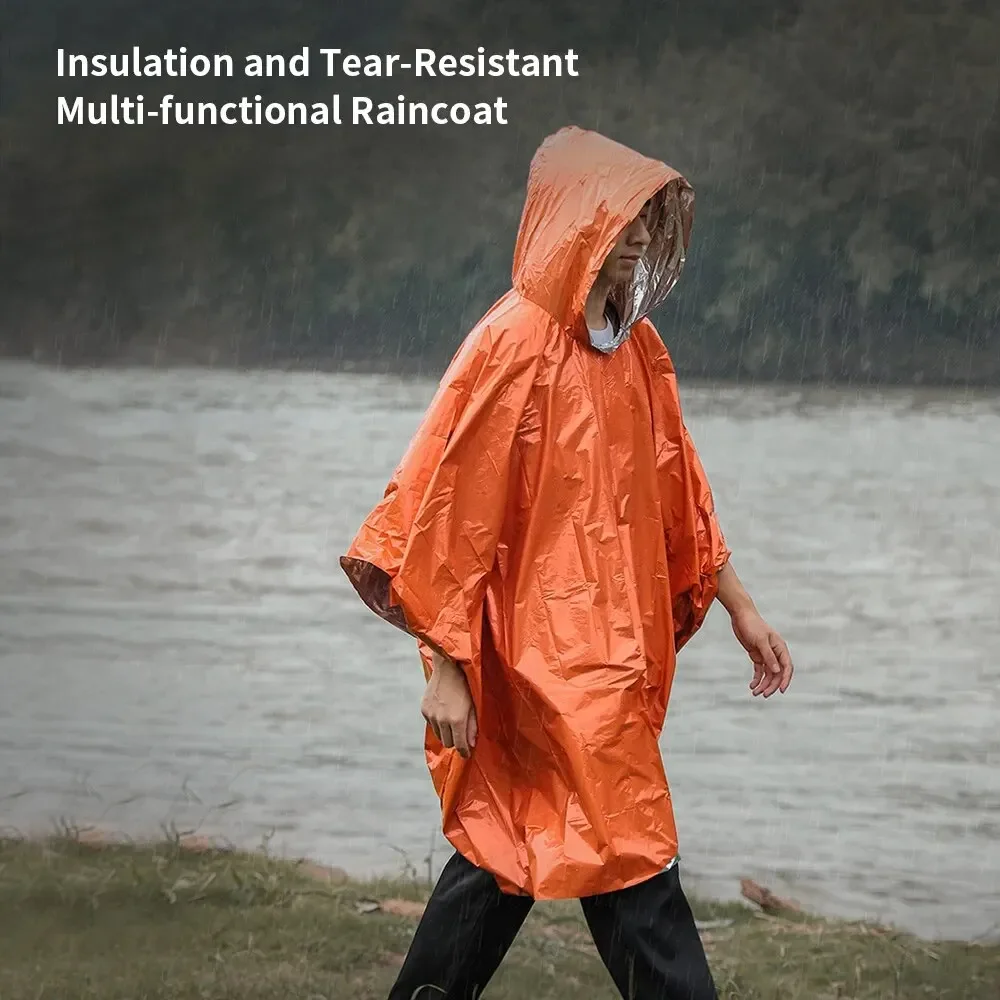 Aluminiowa, powlekana folią al – Camping Rain Poncho recenzja i cena