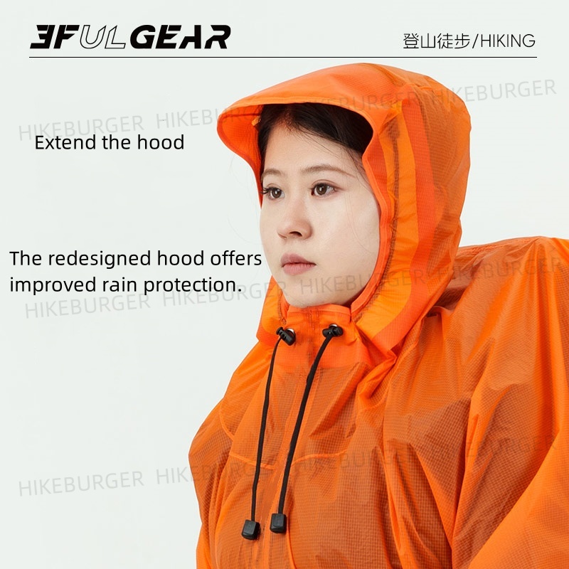 3F UL GEAR 3w1 Poncho Przeciwd – Camping Rain Poncho recenzja i cena