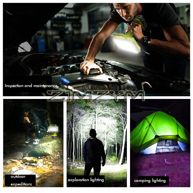 Lampa robocza LED 9 cali 40W,  – Outdoor Camping Jobs recenzja i cena