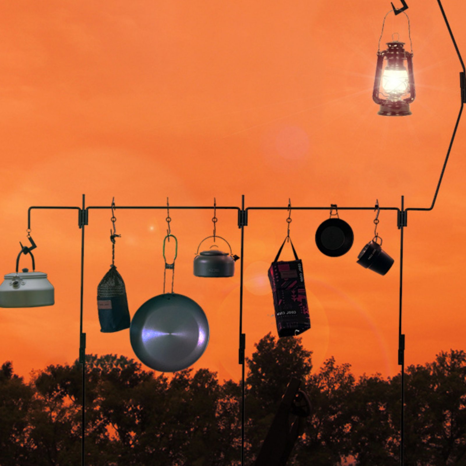 Stojak na latarnię kempingową, – Kitchen Outdoor Camping recenzja i cena