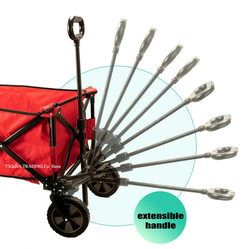 Wózek składany z pełnymi kółka – Outdoor Camping Shop recenzja i cena