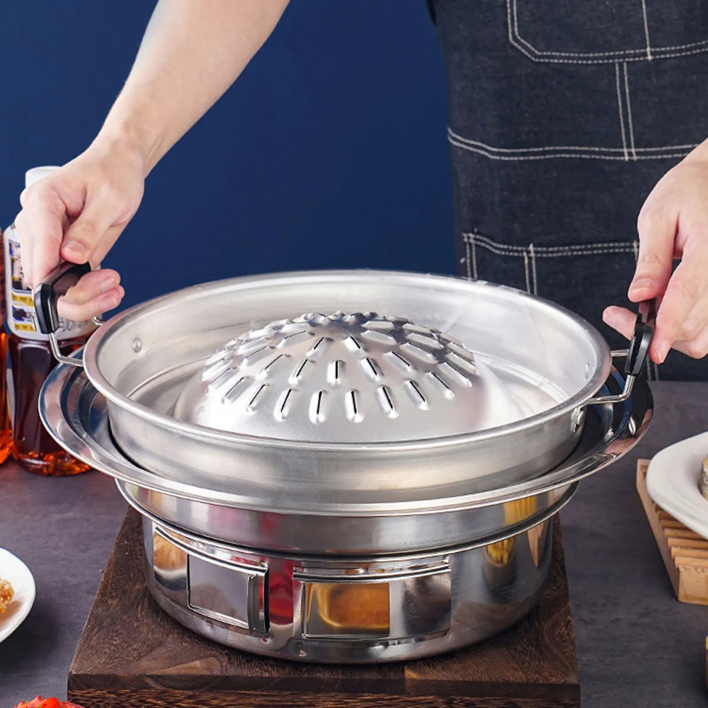Patelnia grillowa 2 w 1 z funk – Kitchen Outdoor Camping recenzja i cena