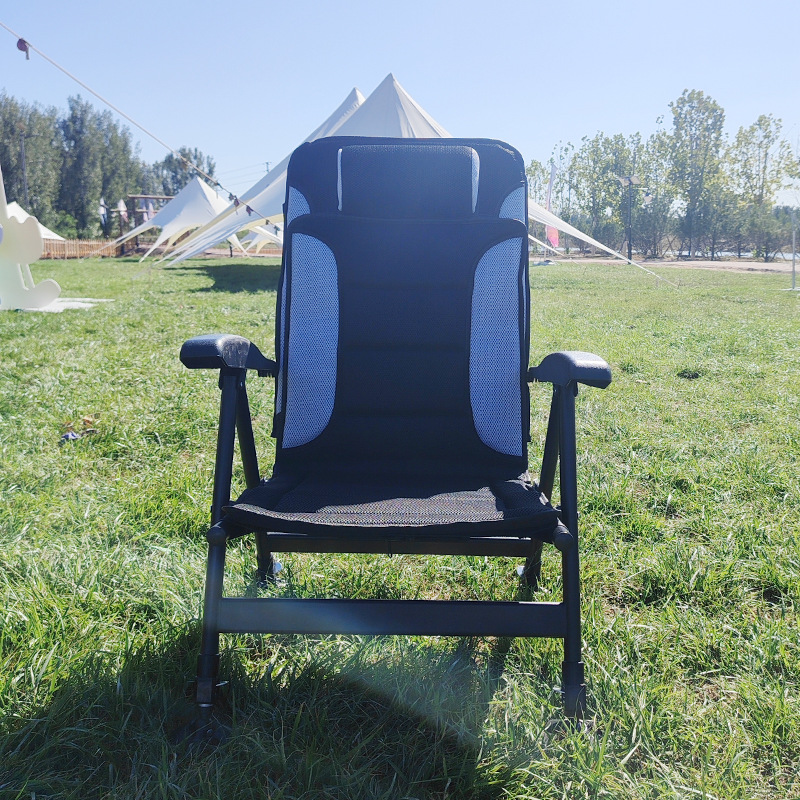 Przenośne, składane krzesło z  – Outdoor Camping Folding Chairs recenzja i cena