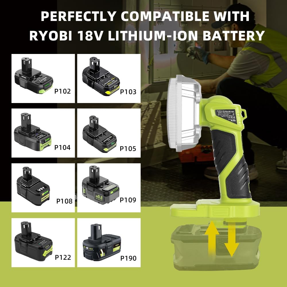 40W 4200LM Bezprzewodowa latar – Outdoor Camping Jobs recenzja i cena