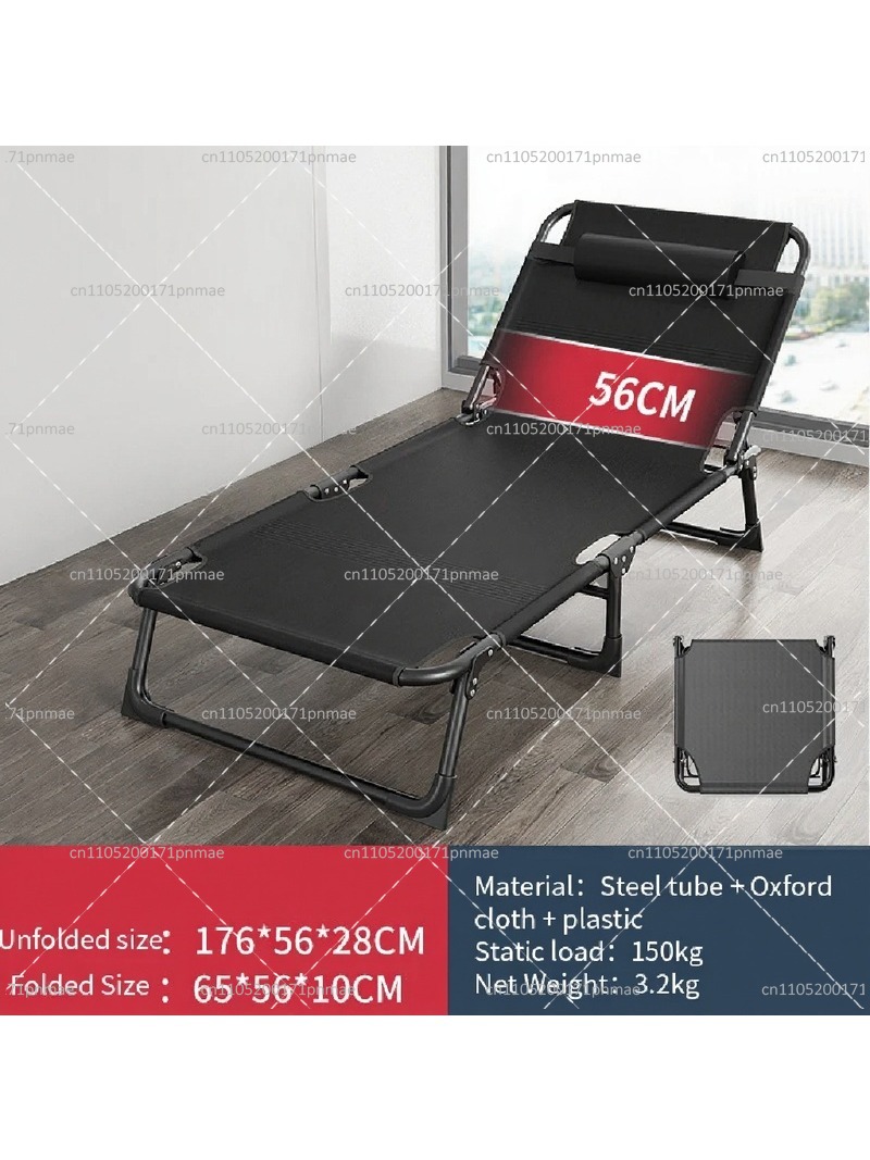 Metalowe składane łóżko jednoo – Outdoor Camping Folding Chairs recenzja i cena