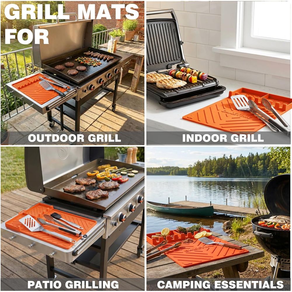 Silikonowe maty do grilla lub  – Kitchen Outdoor Camping recenzja i cena