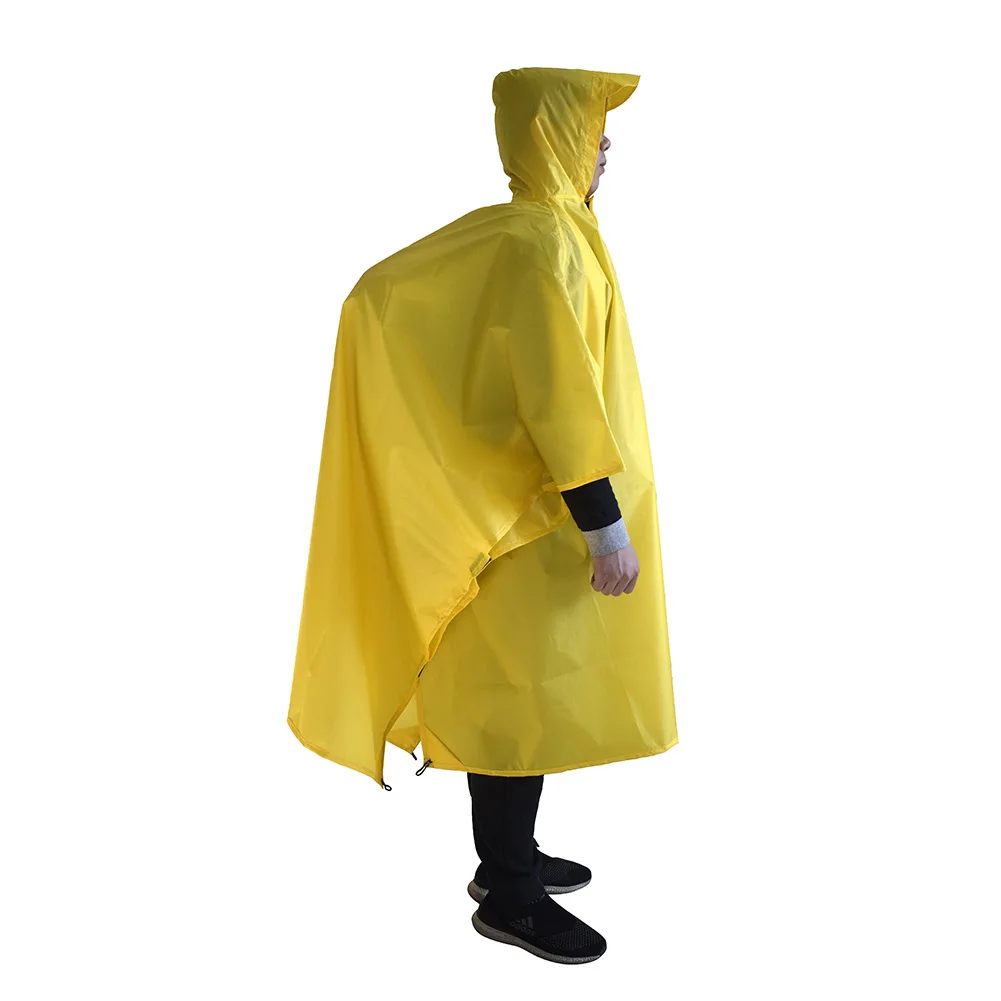 Płaszcz przeciwdeszczowy 3 w 1 – Camping Rain Poncho recenzja i cena