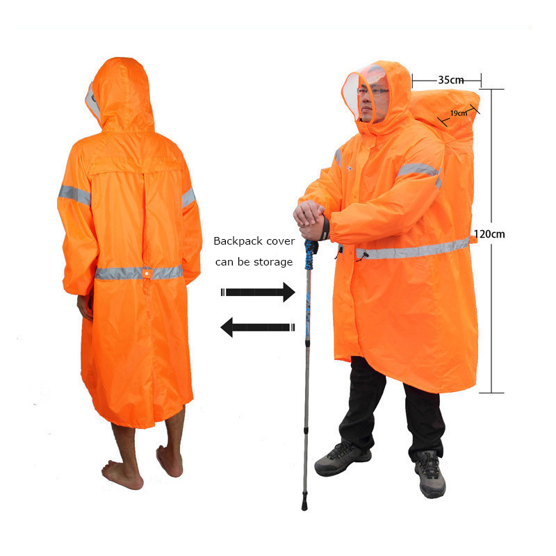 Unisexowa Odblaskowa Torba Ple – Camping Rain Poncho recenzja i cena
