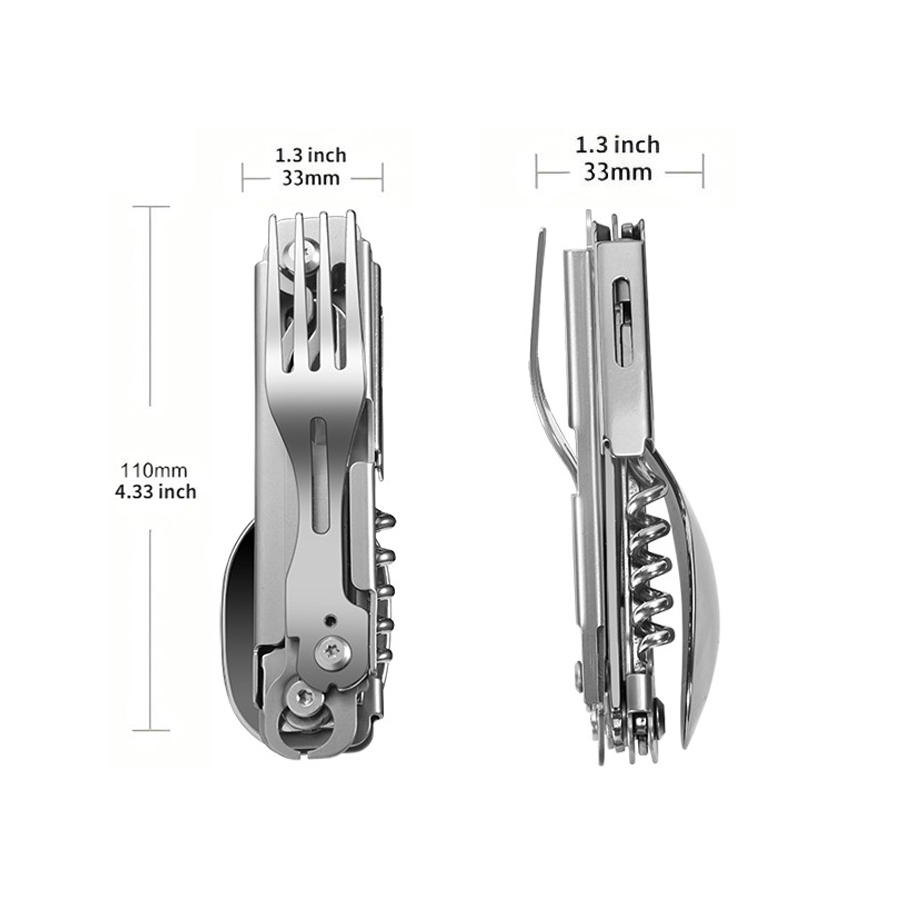 1 szt. 6 w 1 Wielofunkcyjny Ze – Outdoor Camping Meals recenzja i cena