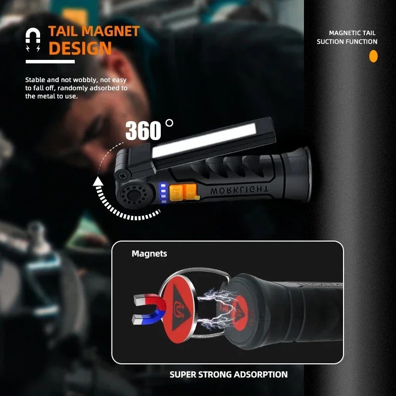 Akumulatorowa latarka LED, lam – Outdoor Camping Jobs recenzja i cena